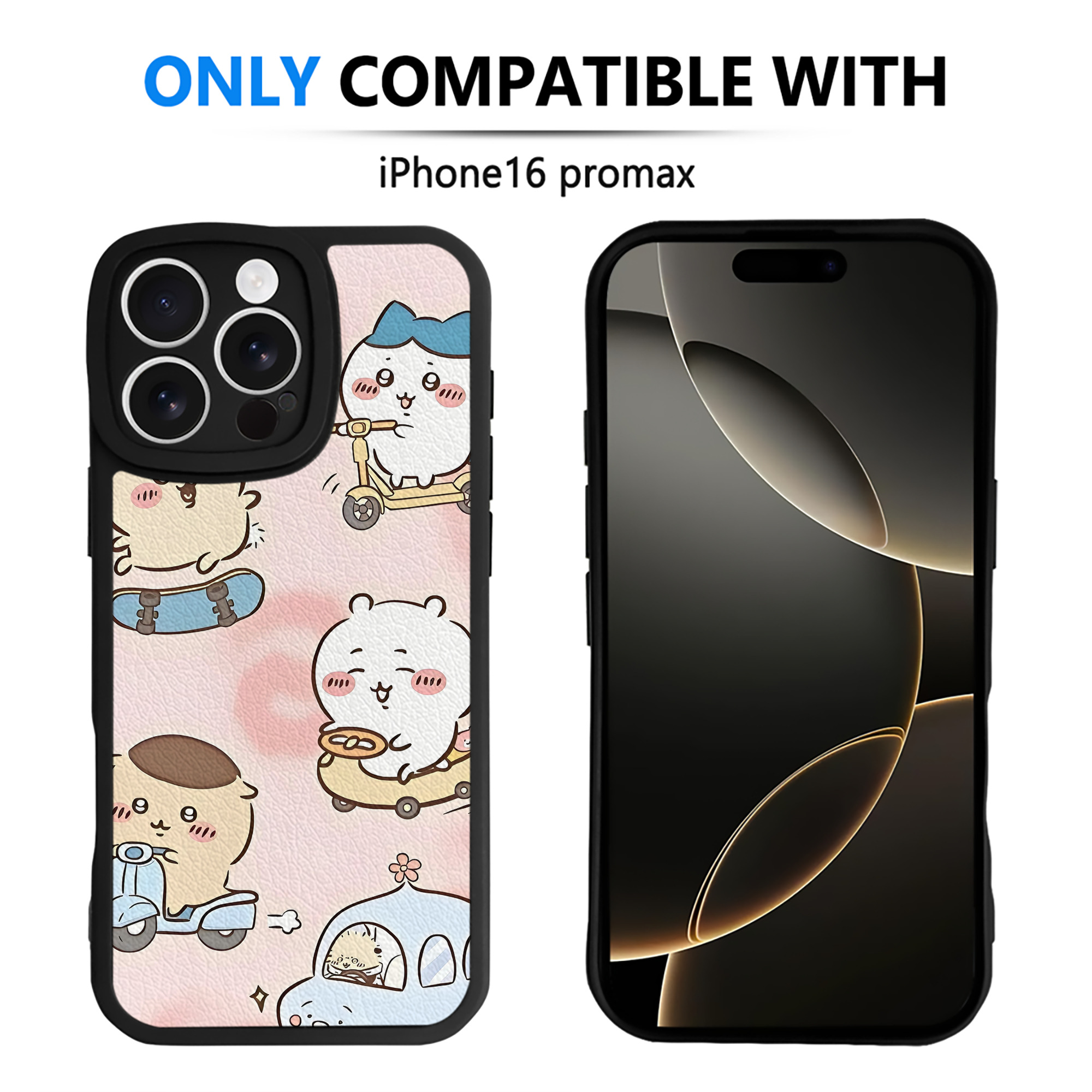 （画像用） ちいかわ Chii-kawa 【iPhone 16シリーズ対応】シリコンスマホケース（レザー調） 材質：シリコン